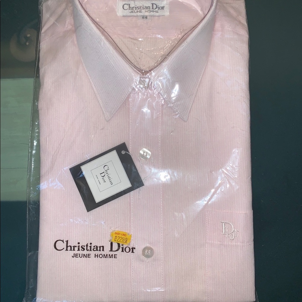 CHRISTIAN DIOR BUTTON DOWN